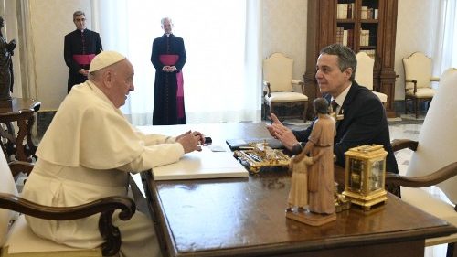 Udienza del Papa al presidente della Confederazione elvetica