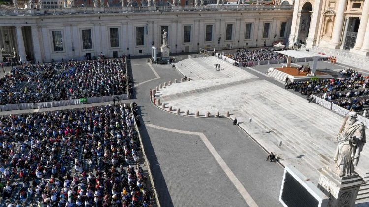Общая аудиенция в Ватикане 11 мая 2022 г.