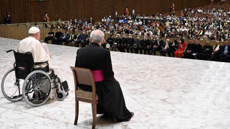 Аудиенция Папы Франциска в Ватикане (14 мая 2022 г.)