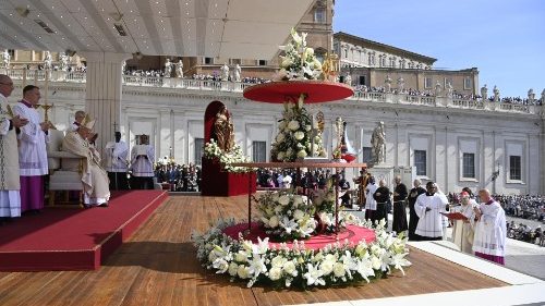 Homília pápeža zo slávnosti svätorečenia 15. mája 2022