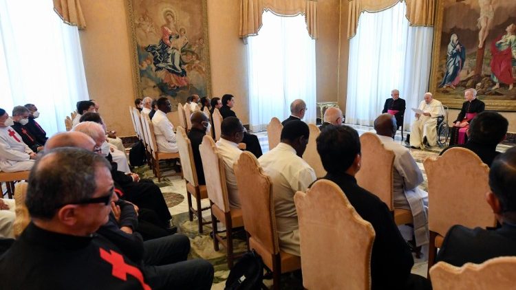 Il discorso del Papa al capitolo generale dell'Ordine dei Ministri degli Infermi