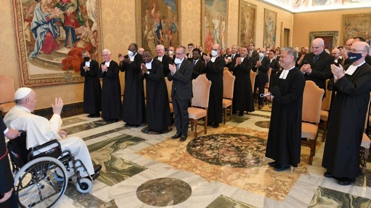 L'udienza del Papa ai Fratelli delle Scuole Cristiane