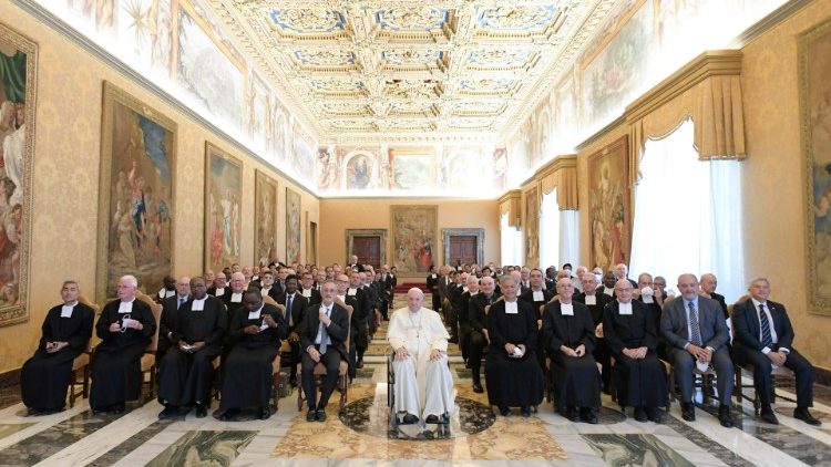 L'udienza del Papa ai Fratelli delle Scuole Cristiane