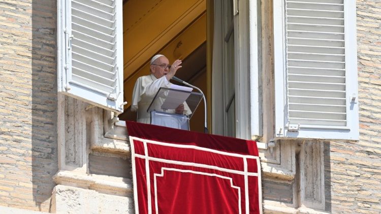 Папа Франциск на молитвата Царице Небесна,  22 май 2022