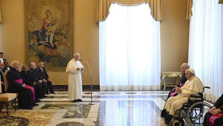 Popiežiaus audiencija Popiežiškojo istorijos mokslų komiteto plenarinės sesijos dalyviams