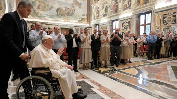 Spotkanie Papieża z Ubogimi Sługami i Służebnicami Bożej Opatrzności