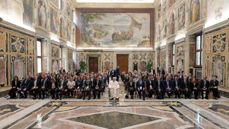 Popiežiaus audiencija Italijos sveikatos apsaugos konfederacijai