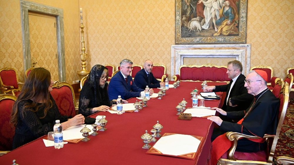 2022.06.06 S.E. la Signora Lindita Nikolla, Presidente del Parlamento di Albania