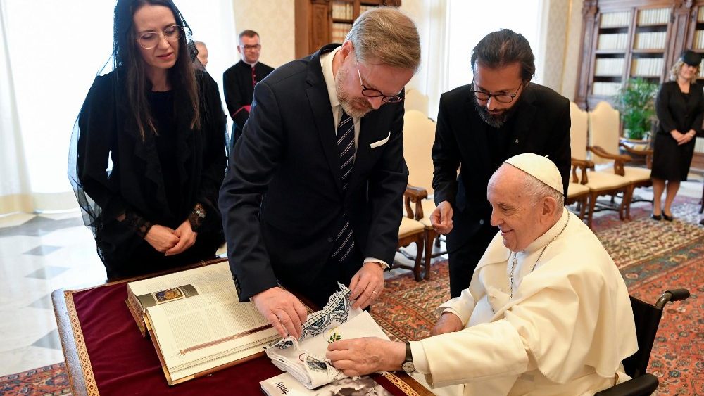 Premiér Českej republiky Petr Fiala navštívil Vatikán