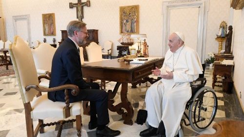 Le Premier ministre tchèque reçu au Vatican par le Pape François