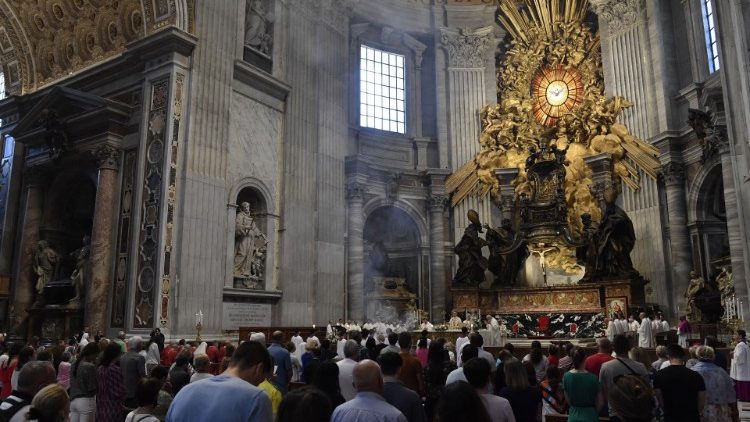 Holy Mass on the Solemnity of Corpus Christi in St. Peter's Basilica