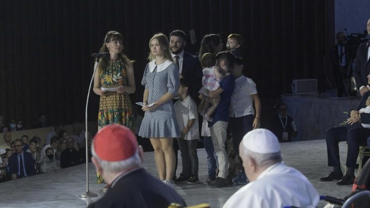 Открытие X Всемирной встречи семей (Ватикан, 22 июня 2022 г.)