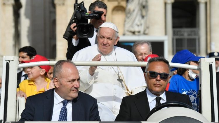 O Papa Francisco na Audiência Geral de 22.06.2022 (Vatican Media)