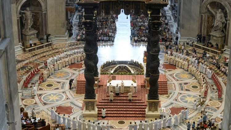 Eine Messe im Petersdom wird die Kardinalsversammlung im Vatikan beenden