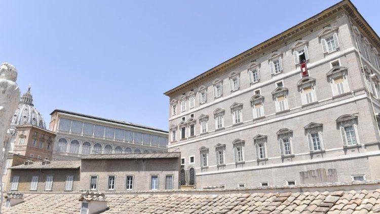 Uma imagem do Palácio apostólico vaticano (Vatican Media)