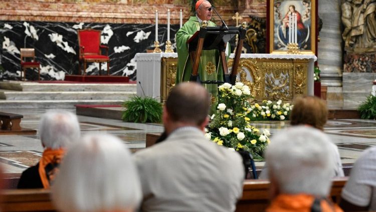 Pasaules vecvecāku un senioru dienas svinības Vatikānā