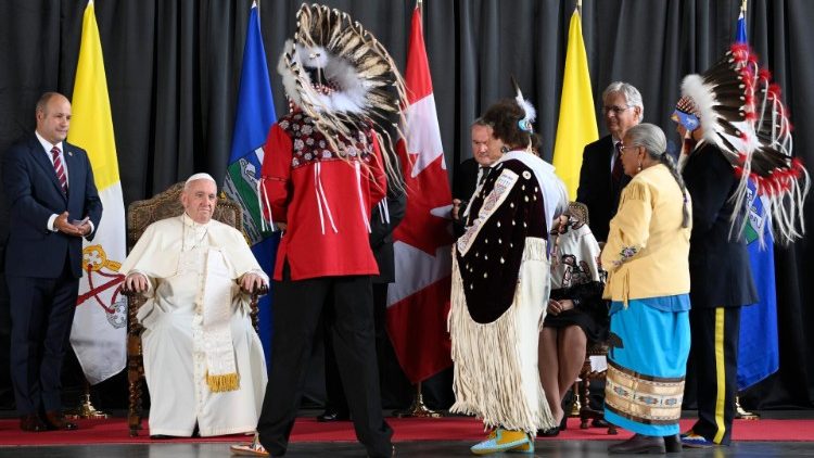 Апостольский визит Папы Франциска в Канаду (24 июля 2022 г.)