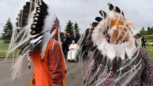 Hövding välkomnar påven Franciskus