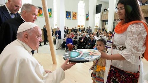 Kanada: Indigene sind zufrieden mit Papstbesuch
