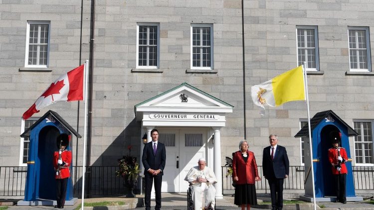 Апостольский визит Папы Франциска в Канаду (Квебек, 27 июля 2022 г. )