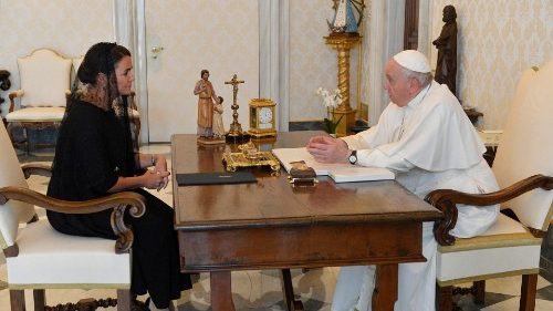 Il Papa riceve la presidente d'Ungheria Katalin Novák