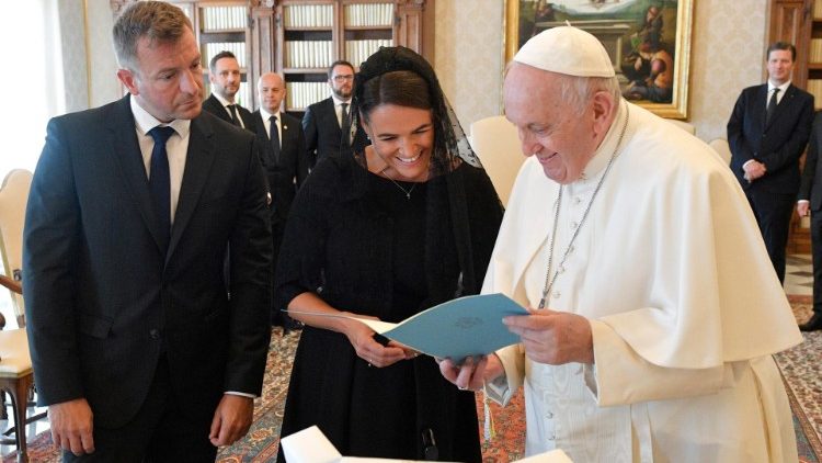 Papież przyjął na audiencji prezydent Węgier Katalin Novák