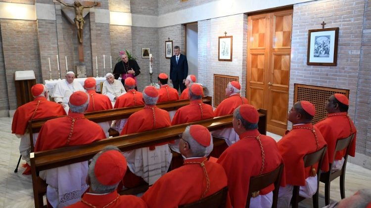 Návšteva u Benedikta XVI. v Kláštore Mater Ecclesiae