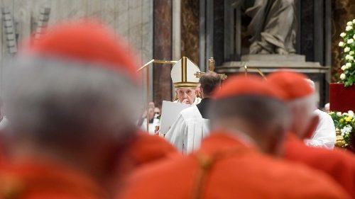 Live bei uns: Papstmesse mit alten und neuen Kardinälen