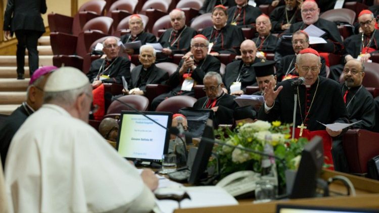 A plenária do Papa com os Cardeais