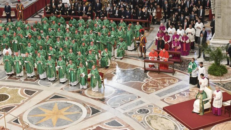 Mass in St. Peter's Basilica with the new Cardinals