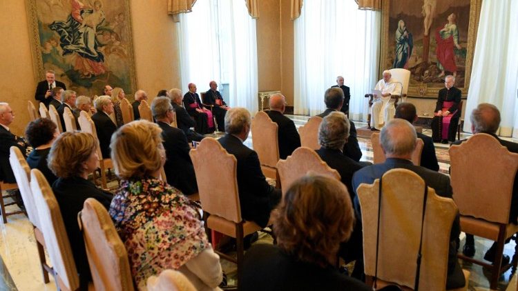 La delegazione di Caritas spagnola in Vaticano