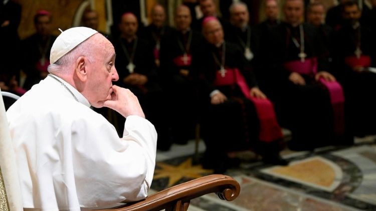 Le Pape François a reçu une première délégation de nouveaux évêques, en formation du 1er au 6 septembre 2022 à Rome.
