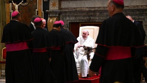 Bispos do Brasil de recente nomeação encontram o Papa Francisco