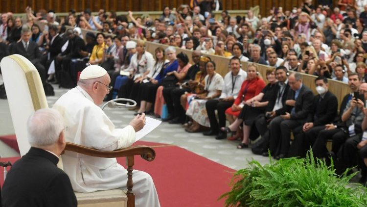 Popiežius su tarptautinio katechetų kongreso dalyviais