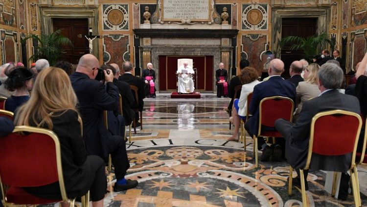 Udienza di Papa Francesco ai partecipanti alla Plenaria della Pontificia Accademia delle Scienze.