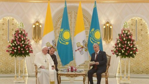 El Papa se reunió con el Presidente de Kazajistán
