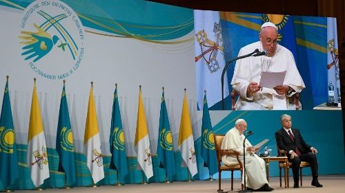 Pope to civil authorities in Kazakhstan: 'Harmonise with your past and present'
