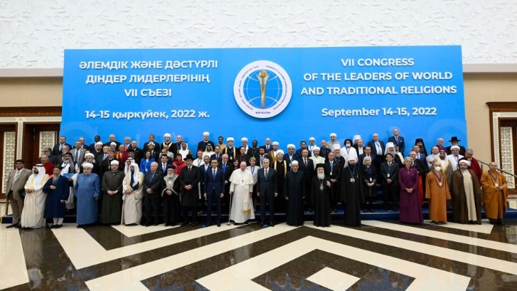 Congresso de Líderes da Religiões Mundiais em Nur-Sultan.