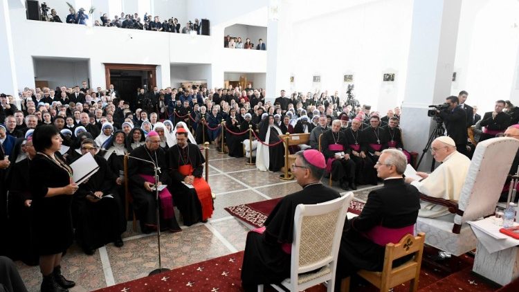 Meeting of Pope Francis with the local church