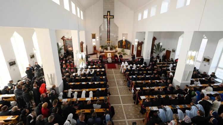 Ferenc pápa beszéde az egyházban szolgálókhoz a nur-szultani székesegyházban