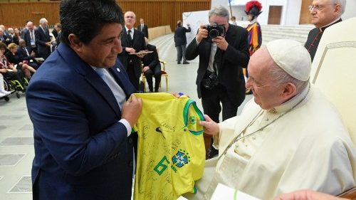 Le Pape considère le sport comme un allié pour construire la paix