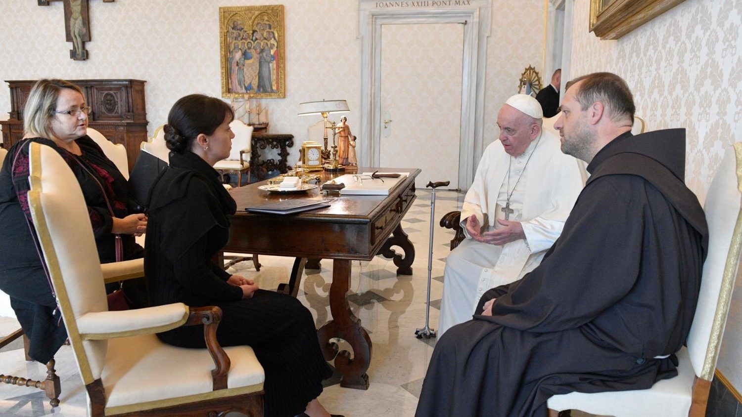 Папа Франциск прийняв Радника-уповноважену Президента України - Vatican ...
