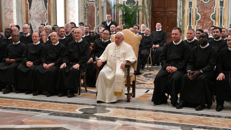 Vissvētā Pestītāja (redemptoristu) kongregācijas ģenerālkapitula dalībnieku vizīte Vatikānā
