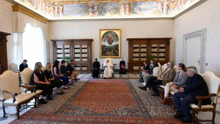 L'incontro del Papa con i Cappellani di Scuole della Svizzera Romanda