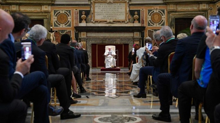 Popiežiaus audiencija fondo „Centesimus annus - Pro Pontifice“ suvažiavimo dalyviams