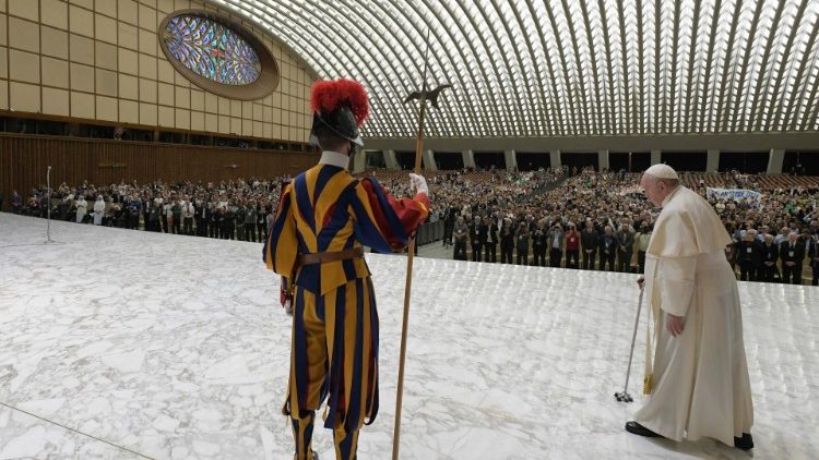 El Papa recibe a los peregrinos salesianos