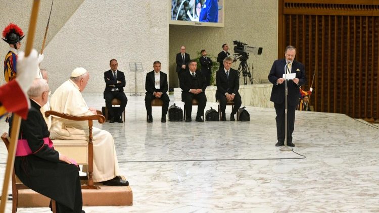 Частная аудиенция в Ватикане 21 октября 2022 г.