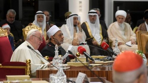 Påven till det muslimska äldrerådet: Tillsammans mot en gryning av ljus och fred