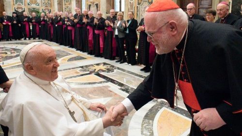 Papst empfängt deutsche Bischöfe zum Gespräch