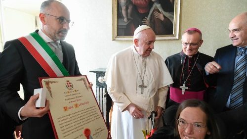 Papst wird Ehrenbürger von Asti 
